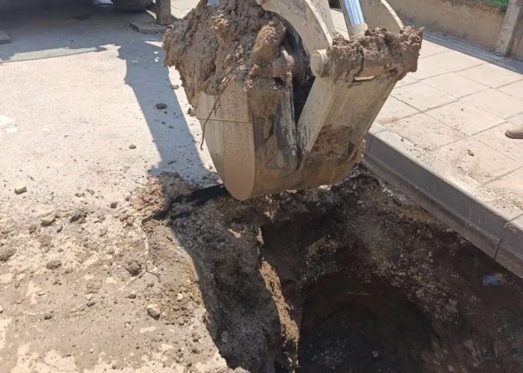 Аварийно прекъсване на водоснабдяването в гр. Кюстендил, ул. \"Студен кладенец\"